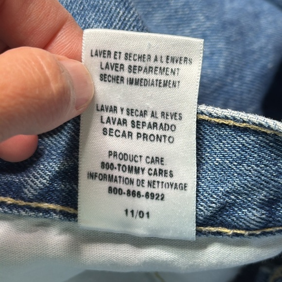Vintage Tommy Hilfiger Ktty-Ktty Straight Leg Jeans Size 14 - Picture 10 of 12